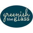 greenish blue glass